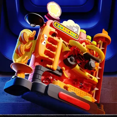 Tor Kulkowy Gra Zręcznościowa logiczna Labirynt 3D 16 Poziomów dla Dzieci