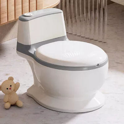 Nocnik toaleta dla Dzieci WC miękkie siedzisko wuciągany wkład dźwięki