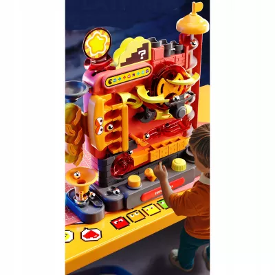 Tor Kulkowy Gra Zręcznościowa logiczna Labirynt 3D 16 Poziomów dla Dzieci