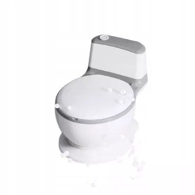 Nocnik toaleta dla Dzieci WC miękkie siedzisko wuciągany wkład dźwięki