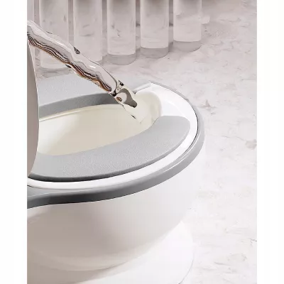 Nocnik toaleta dla Dzieci WC miękkie siedzisko wuciągany wkład dźwięki