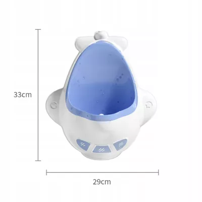 Pisuar dla chłopca na ściane szybę nocnik wyciągany wkład samolot