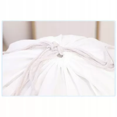 Kosz organizer na zabawki dla dzieci 63L zamykany pojemnik królik z uszami