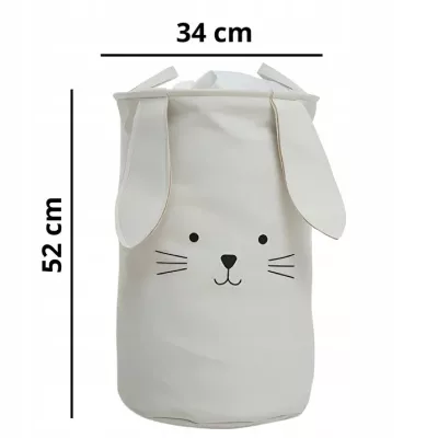 Kosz na zabawki i pranie dla dzieci zamykany Organizer 63L duży pojemnik