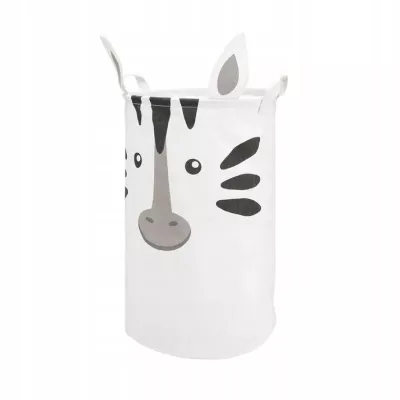 Duży kosz na zabawki ubrania bieliznę organizer pojemnik dla dzieci 60L