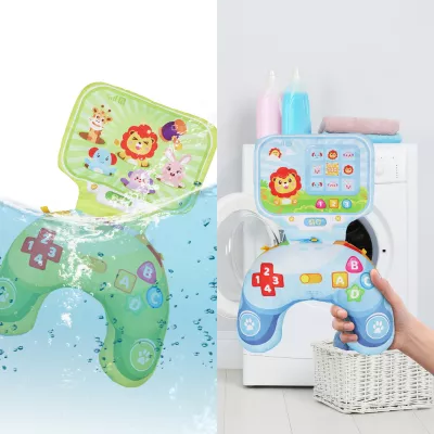 Poduszka Sensoryczna dla Niemowląt Edukacyjna z Panelem Grzechotką Melodie