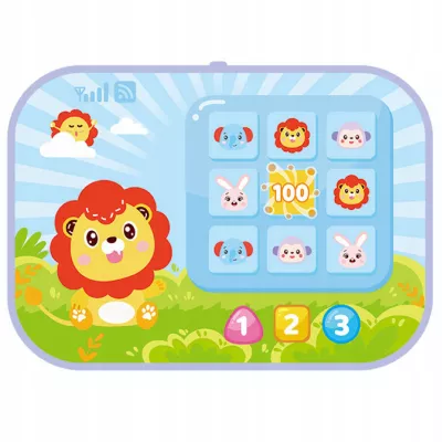 Poduszka Edukacyjna dla Niemowlaka Sensoryczna Zabawa Grzechotki Melodie