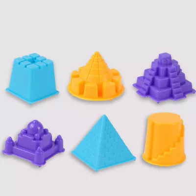 Piasek Kinetyczny dla dzieci z Pojazdami Budowlanymi i Żurawiem w Walizce