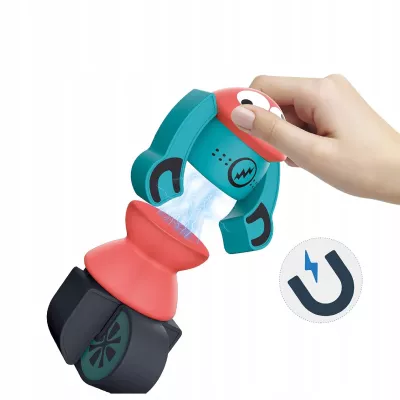 Klocki magnetyczne dla dzieci roboty 21 elementów kosmiczna zabawa