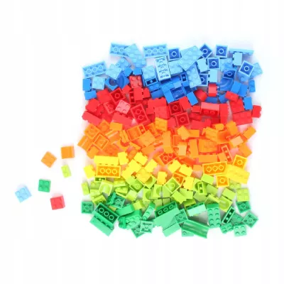 Tor Kulkowy Kulodrom Duży Labirynt Wyścigi Kulek 514 el. klocki