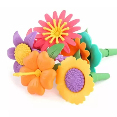 Kreatywny Ogródek klocki konstrukcyjne 148 El. Kwiaty Edukacyjne kwiatki