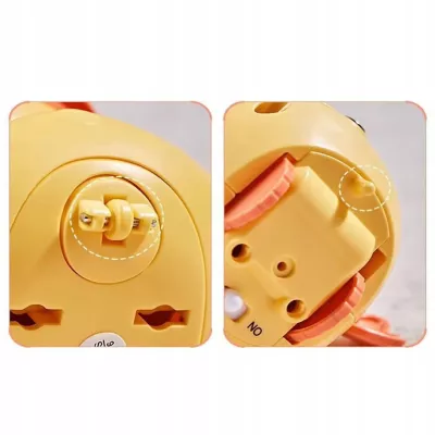 Interaktywna kaczka z maluchem na magnes dla dzieci nauka raczkowania