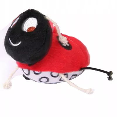 Zawieszka spirala kontrastowa do wózka fotelika dla dzieci