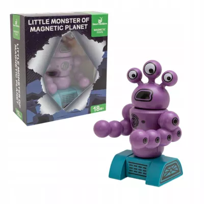 Magnetyczny Potwór Robot Figurka dla dzieci 18m+ Zabawka Edukacyjna