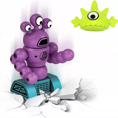 Magnetyczny Potwór Robot Figurka dla dzieci 18m+ Zabawka Edukacyjna