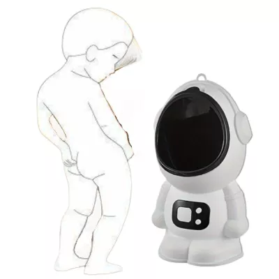 Pisuar Astronauta stojący z możliwością montażu na ścianie wyciągany wkład