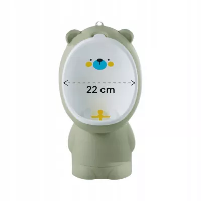 Pisuar MIŚ stojący z możliwością mocowania na ścianie nocnik do nauki