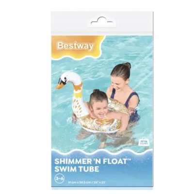 Bestway Koło do pływania dla dzieci łabędź 36306B