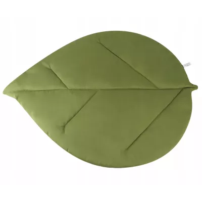 Mata edukacyjna sensoryczna interaktywna Liść z pałąkami i zabawkami 0+