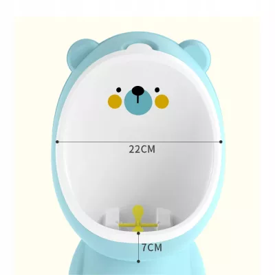 Pisuar MIŚ stojący z możliwością mocowania na ścianie nocnik do nauki