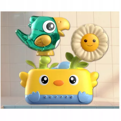 Zabawka wodna do kąpieli dla niemowląt prysznic ptaszek z przyssawkami