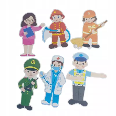 Moje pierwsze puzzle zawody 28 el. w kolorowej puszce dla dzieci