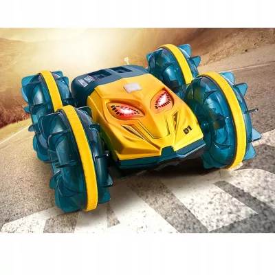 Samochód zdalnie sterowany JEŹDZI PO WODZIE terenowy AMFIBIA dla dzieci