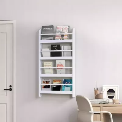 Biblioteczka drewniana Montessori Regał na Książki Zabawki dla Dzieci