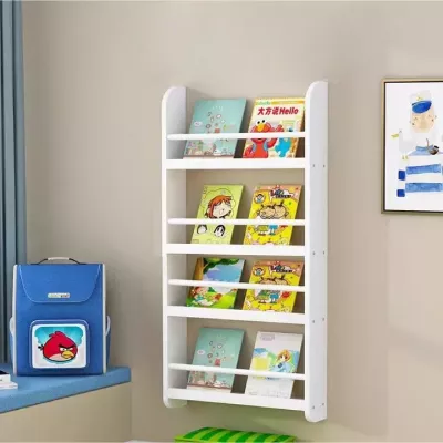 Biblioteczka drewniana Montessori Regał na Książki Zabawki dla Dzieci