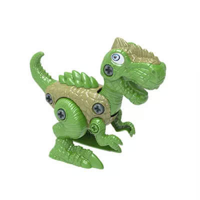 Dinozaur do skręcania dla dzieci - kreatywna zabawka konstrukcyjna DIY gree