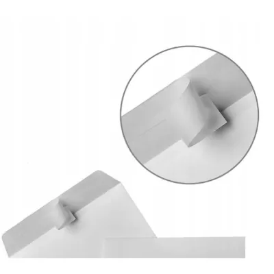 Koperty DL z okienkiem 114x229 białe 25 szt Office Essentials