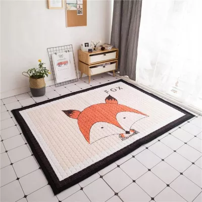 Duża pogrubiona antypoślizgowa mata do raczkowania dla niemowląt do zabawy