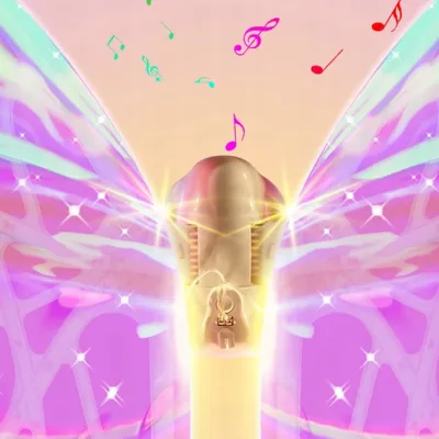 Świecące skrzydła motyla LED bajkowe skrzydełka dla małych wróżek strój