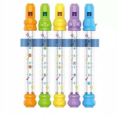 Flety wodne do kąpieli 5 szt. muzyczna zabawka dla dzieci 18m+