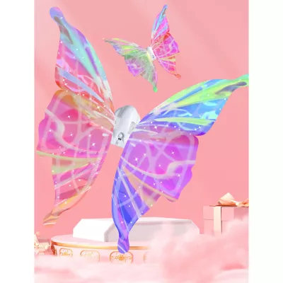Świecące skrzydła motyla LED bajkowe skrzydełka dla małych wróżek strój