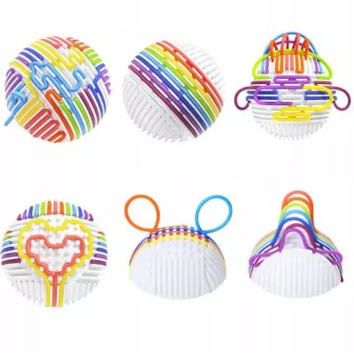 Kolorowa przeplatanka antystresowa plus 16 linek