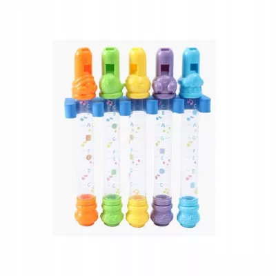 Flety wodne do kąpieli 5 szt. muzyczna zabawka dla dzieci 18m+