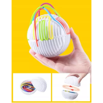 Kolorowa przeplatanka antystresowa plus 16 linek