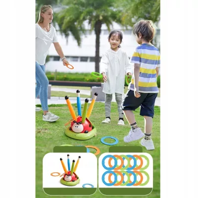 Gra Zręcznościowa 3w1 Dla Dzieci Rakiety Ringo Skakanka Biedronka