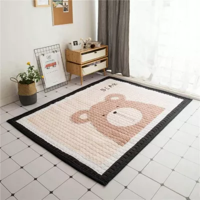 Mata dla dzieci i niemowląt antypoślizgowa duża do raczkowania i zabawy