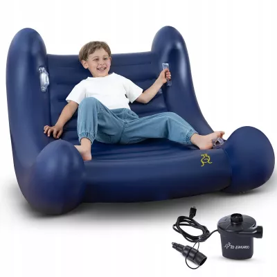Fotel sensoryczny dmuchany bujak ADHD autyzm terapia SI pomka