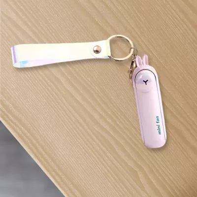 Mini Wentylator USB Przenośny 3 Biegi Składany Kieszonkowy Królik