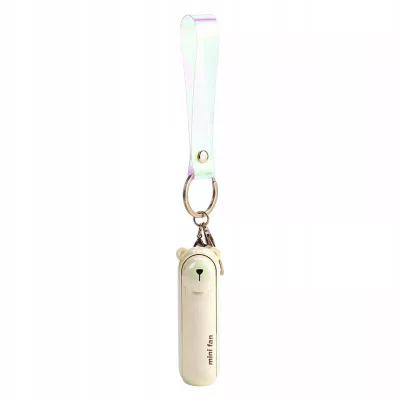 Mini Wentylator USB Przenośny 3 Biegi Składany Kieszonkowy Miś
