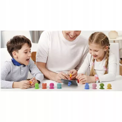 Zabawka sensoryczna silikonowa na przyssawkach stres ADHD antystres