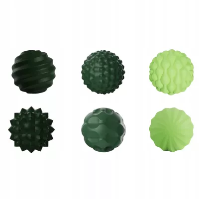 Magnetyczne kulki sensoryczne antystresowe z etui ADHD ASD SI 6 szt zielone