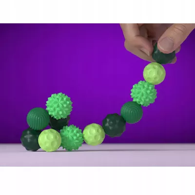 Magnetyczne kulki sensoryczne antystresowe z etui ADHD ASD SI 8 szt zielone
