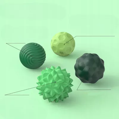 Magnetyczne kulki sensoryczne antystresowe z etui ADHD ASD SI 8 szt zielone