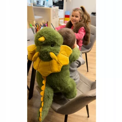 PLUSZAK OBCIĄŻENIOWY DLA DZIECI terapeutyczny sensoryczny Dinozaur