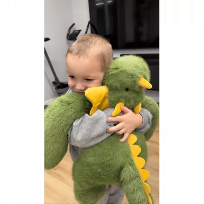 PLUSZAK OBCIĄŻENIOWY DLA DZIECI terapeutyczny sensoryczny Dinozaur