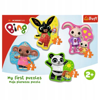 Moje pierwsze puzzle Bing Baby 2+ Trefl 36085